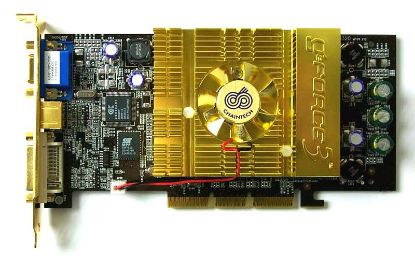 Picture of CHAINTECH GEFORCE3 TI200 128MB 128-bit AGP 2X/4X Video Card