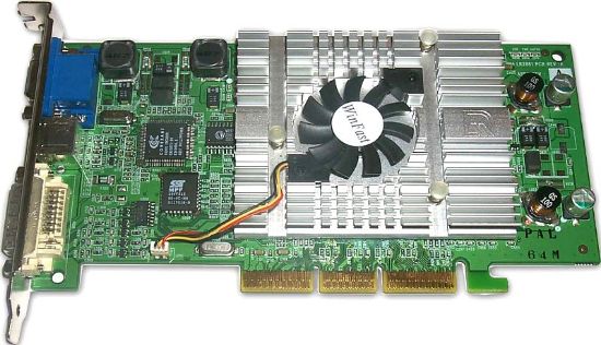 Picture of LEADTEK TI200/TDH GeForce3 Ti200 64MB DDR AGP 2X/4X Video Card