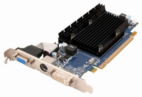 Picture of DELL HD-4350-512-X16-HP RADEON HD 4350 512MB PCI-E X16 DVI VGA HDMI HIGH PROFILE VIDEO CARD 