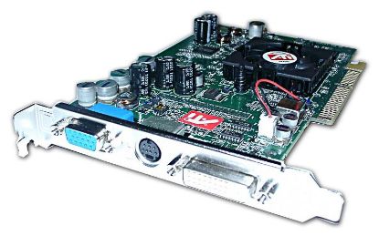 Picture of ATI 9600 PRO Radeon - AGP 8x - 128 MB DDR - DVI - TV out