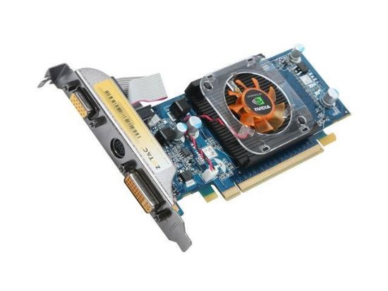 Picture of ZOTAC ZT-84MEH3P-FSL GeForce 8400 GS 512MB 64-bit GDDR2 PCI Express x16 HDCP Ready Low Profile Ready Video Card