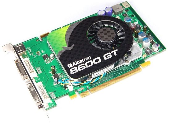 Picture of ALBATRON PX8600GT-256 GeForce 8600 GT 256MB 128-bit GDDR3 PCI Express x16 SLI Support Video Card