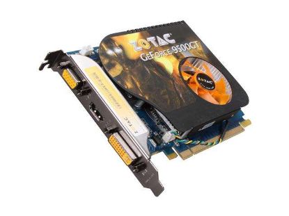 Picture of ZOTAC ZT 95TEH3M FSL GeForce 9500 GT 512MB 128-bit DDR2 PCI Express 2.0 x16 HDCP Ready Video Card