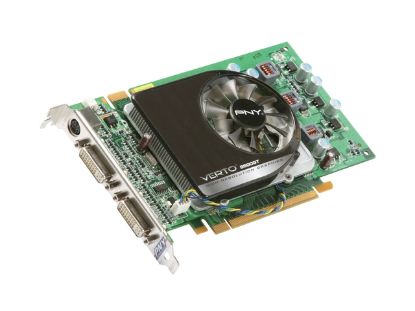 Picture of PNY GM9500GN2E50S+0TC4AJA GeForce 9500 GT 512MB 128-bit GDDR2 PCI Express 2.0 x16 HDCP Ready SLI Support Video Card