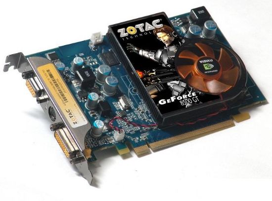 Picture of ZOTAC ZT 85TEH2P FSL GeForce 8500 GT 512MB 128-bit GDDR2 PCI Express x16 HDCP Ready Video Card