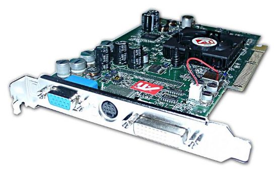 Picture of ATI RADEON-9600PRO-128 Radeon 9600PRO 128MB 128-bit DDR AGP 4X/8X Video Card