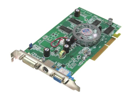 Picture of SAPPHIRE 100577 04-F 100577-GN-F Radeon 9550 256MB 128-bit DDR AGP 4X/8X Video Card - OEM