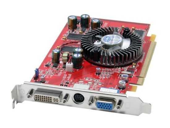 Picture of SAPPHIRE 100118-04 Radeon X550 128MB 128-bit DDR PCI Express x16 Video Card - OEM