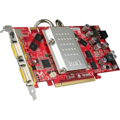 Picture of MSI NX7900GT VT2D256EZ GeForce 7900GT 256MB 256-bit GDDR3 PCI Express x16 SLI Support Video Card