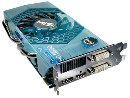 Picture of HIS H685QN1GD IceQ X Radeon HD 6850 1GB 256-bit GDDR5 PCI Express 2.1 x16 HDCP Ready CrossFireX Support Video Card with Eyefinity