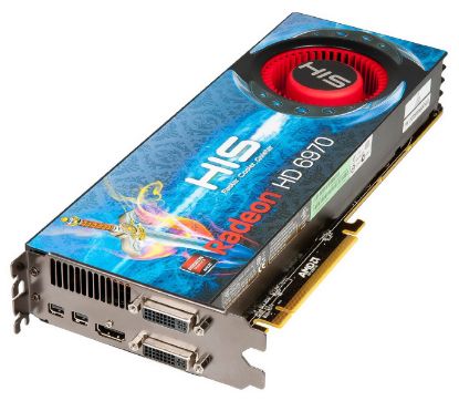 Picture of HIS H697F2G2M Radeon HD 6970 2GB 256-bit GDDR5 PCI Express 2.1 x16 HDCP Ready CrossFireX Support Video Card with Eyefinity
