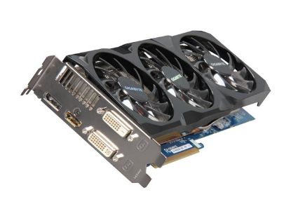 Picture of GIGABYTE GV R695UD 1GD Radeon HD 6950 1GB 256-bit GDDR5 PCI Express 2.1 x16 HDCP Ready CrossFireX Support Video Card with Eyefinity