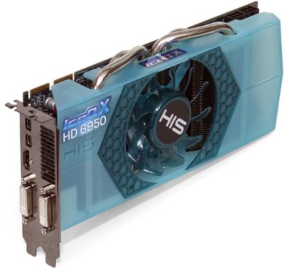 Picture of HIS H695QN1G2M IceQ X Radeon HD 6950 1GB 256-bit GDDR5 PCI Express 2.1 x16 HDCP Ready CrossFireX Support Video Card