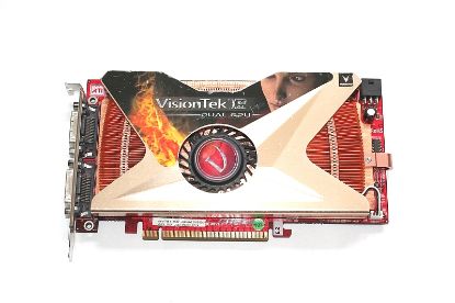Picture of VISIONTEK 900130 Radeon X1650XT 512MB GDDR3 PCI Express x16 CrossFireX Support Video Card