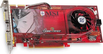 Picture of MSI RX1950PRO T2D256E Radeon X1950PRO 256MB 256-bit GDDR3 PCI Express x16 Video Card