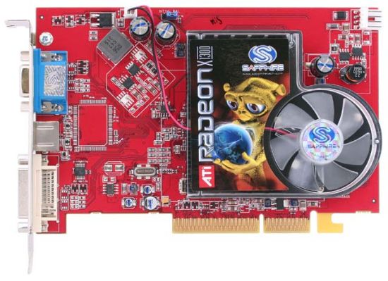 Picture of SAPPHIRE 100160 Radeon X1300 256MB 64-bit DDR PCI Express x16 Hyper Memory Video Card - OEM