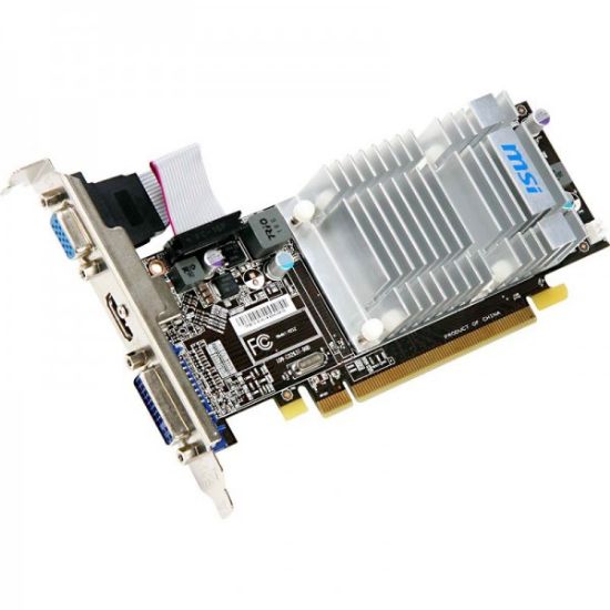 Picture of MSI R5450-MD512H-CO-R Radeon HD 5450 512MB DDR3 PCI Express 2.1 x16 HDCP Ready Video Card