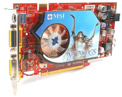 Picture of MSI NX7900GS T2D256E GeForce 7900GS 256MB 256-bit GDDR3 PCI Express x16 SLI Support Video Card