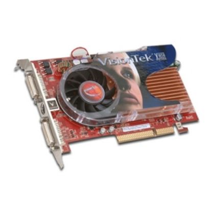 Picture of VISIONTEK VT-400145 Radeon X1650PRO 512MB 128-bit GDDR2 PCI Express x16 CrossFireX Support Video Card