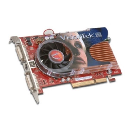 Picture of VISIONTEK 400175 Radeon X1650PRO 512MB 128-bit GDDR2 AGP 4X/8X Video Card