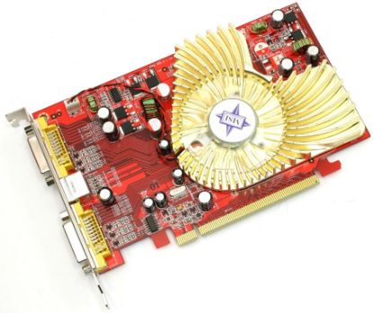 Picture of MSI RX1650PRO T2D256E Radeon X1650PRO 256MB 128-bit GDDR2 PCI Express x16 Video Card