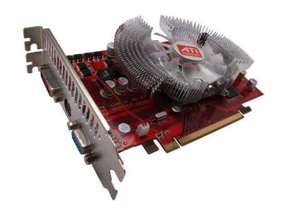 Picture of APOLLO HD3850XTG4-E3R Radeon HD 3850 256-bit GDDR4 PCI Express 2.0 x16 HDCP Ready CrossFireX Support Video Card