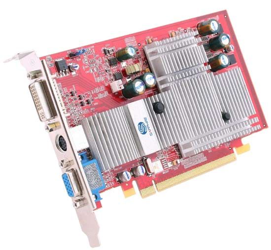 Picture of SAPPHIRE 100180 Radeon X550 HyperMemory 256MB HyperMemory DDR PCI Express x16 Video Card - OEM