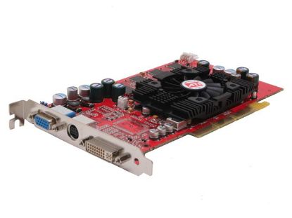 Picture of SAPPHIRE 100566L 03 BK 06 100566L-RD BK-HS Radeon 9800SE 128MB 128-bit DDR AGP 4X/8X Video Card