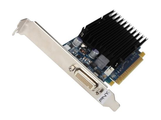 Picture of PNY RVCG84DMS5R3SXXB GeForce 8400 GS 512MB DDR2 PCI Express 2.0 x16 Low Profile Ready Video Card