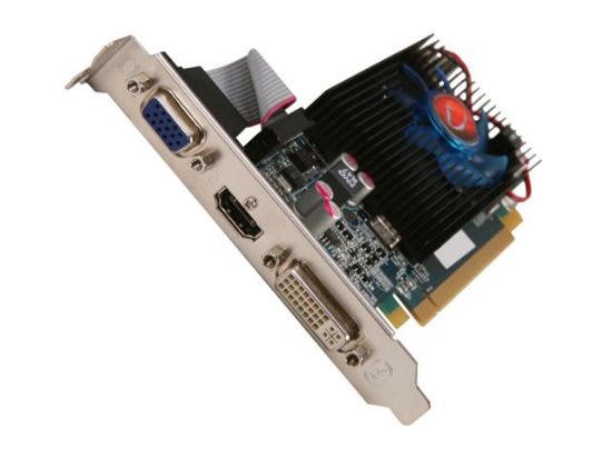 Picture of VISIONTEK 400665 Radeon HD 5550 1GB DDR2 PCI Express 2.1 x16 Video Card