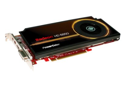 Picture of POWERCOLOR AX6850 1GBD5 I2DH Radeon HD 6850 1GB 256-bit GDDR5 PCI Express 2.1 x16 HDCP Ready CrossFireX Support Video Card with Eyefinity