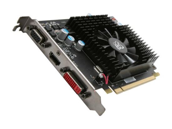 Picture of XFX HD 657X ZHF2 Radeon HD 6570 1GB 128-bit DDR3 PCI Express 2.1 x16 HDCP Ready Video Card