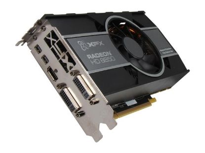 Picture of XFX HD 685X ZCFC Radeon HD 6850 1GB 256-bit GDDR5 PCI Express 2.1 x16 HDCP Ready CrossFireX Support Video Card