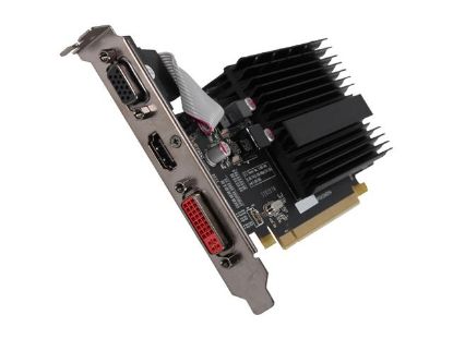 Picture of XFX HD 645X YNH2 Radeon HD 6450 512MB 32-bit DDR3 PCI Express 2.1 x16 HDCP Ready Low Profile Ready Video Card