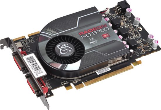 Picture of XFX HD 675X ZDFC Radeon HD 6750 1GB 128-bit GDDR5 PCI Express 2.1 x16 HDCP Ready Video Card