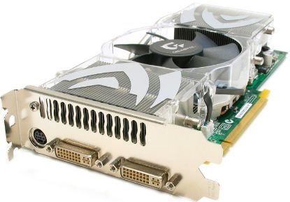 Picture of GIGABYTE GV-NX79X512DB-RH-ED GeForce 7900GTX 512MB 256-bit GDDR3 PCI Express x16 SLI Support Video Card