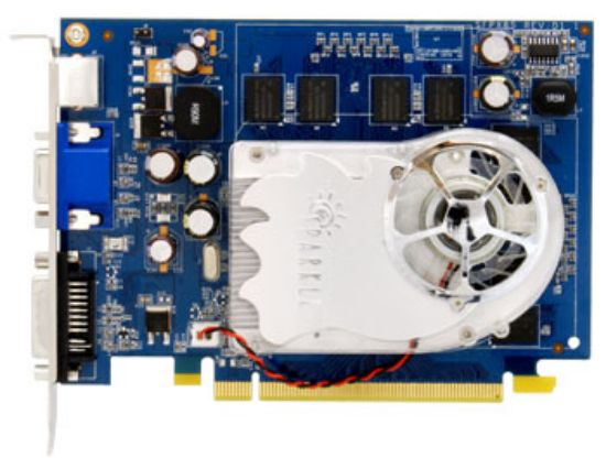 Picture of SPARKLE SF-PX86GT512U2-NHM GeForce 8600 GT 512MB 128-bit GDDR2 PCI Express x16 HDCP Ready Video Card