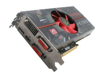 Picture of XFX HD 583X ZADA Radeon HD 5830 1GB 256-bit GDDR5 PCI Express 2.1 x16 XXX Edition HDCP Ready CrossFireX Support Video Card