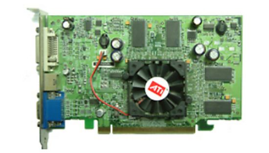 Picture of JETWAY X6XT-ED-128C Radeon X600XT 128MB 128-bit DDR PCI Express x16 Video Card