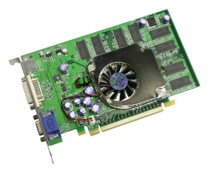 Picture of PROLINK PV-N43E2(256KD) GeForce 6600 256MB 128-bit GDDR2 PCI Express x16 SLI Support Video Card