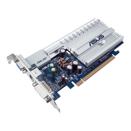 Picture of ASUS EN7300LE TOP/HTD/256M GeForce 7300LE Supporting to 512MB(256MB on Board) 64-bit GDDR2 PCI Express x16 Video Card