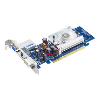Picture of ASUS EN7300GE/HTD/256M GeForce 7300LE Supporting to 512MB(256MB on Board) 64-bit GDDR2 PCI Express x16 SLI Supported Low Profile Video Card