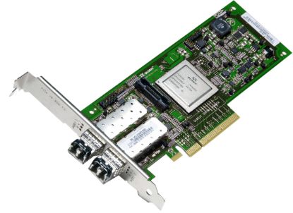 Picture of DELL 0F709C QLE2562 dual port 8Gb Fibre Channel-to-PCI Express adapter 8Gbps PCI-Express 2 x LC