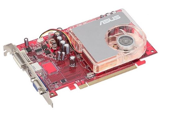 Picture of ASUS EAX1600PRO TOP/HTD/128M Radeon X1600PRO 128MB 128-bit GDDR3 PCI Express x16 Video Card