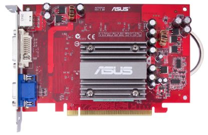 Picture of ASUS EAX1300PRO SILENT/TD/256M Radeon X1300PRO 256MB 128-bit GDDR2 PCI Express x16 Video Card