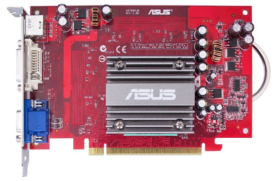 Picture of ASUS EAX1300PRO SILENT/TD/256M Radeon X1300PRO 256MB 128-bit GDDR2 PCI Express x16 Video Card