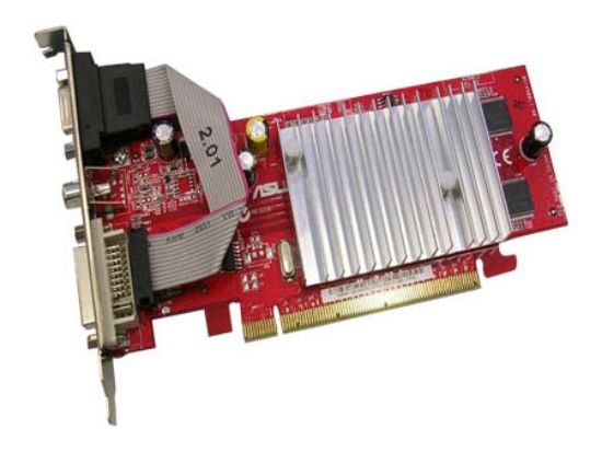 Picture of ASUS EAX550/TD/128M Radeon X550 128MB 64-bit DDR PCI Express x16 Video Card