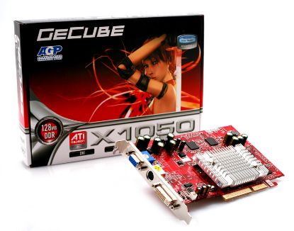 Picture of GECUBE RX105GA-C3 Radeon X1050 128MB 128-bit DDR AGP 4X/8X Video Card