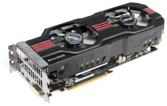 Picture of ASUS HD7950-DC2T-3GD5 Radeon HD 7950 3GB 384-bit GDDR5 PCI Express 3.0 x16 HDCP Ready CrossFireX Support Video Card