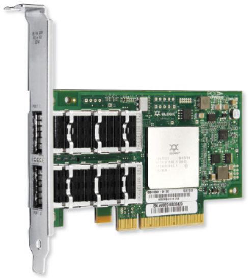 Picture of QLOGIC QLE7342 QLE7342 Dual-Port 40Gbps (QDR) InfiniBand to PCI Express Adapter